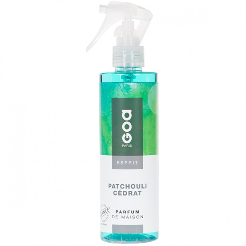 GOA HOME PARFUME SPRAY PATCHOULI CÉDRAT